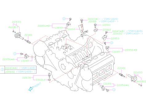 22056AA230 Engine Camshaft Position Sensor Engine Camshaft Position