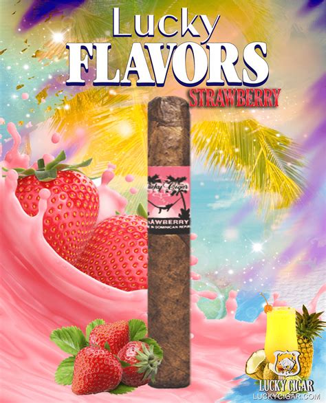 Strawberry Lucky Flavors Collection By The House Of Lucky Cigar