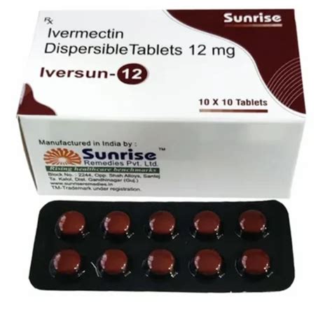 Iversun Ivermectin Mg Tablets At Rs Strip Of Tablets In