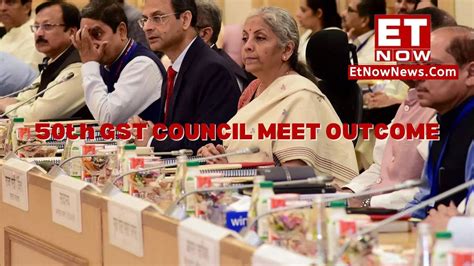 Gst Council 50th Gst Council Meet Outcome 28 Tax On Online Gaming