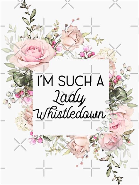 Such A Lady Whistledown Bridgerton Sticker For Sale By Wexler