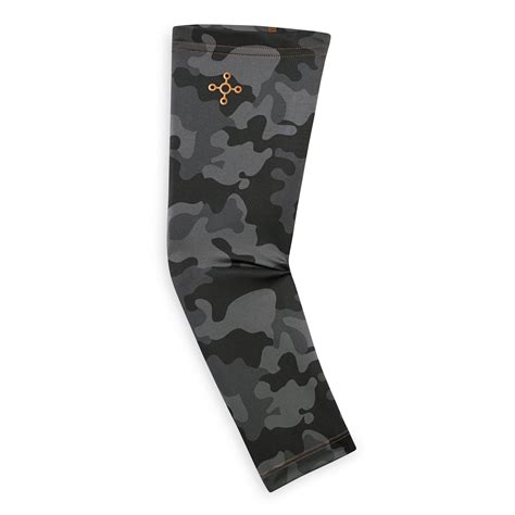 Tommie Copper Sport Compression Arm Sleeve Grey Camo Sm