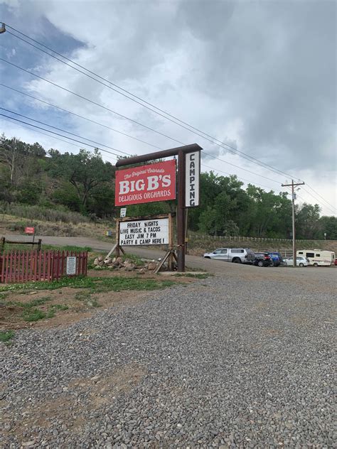 The Campground At Big Bs Delicious Orchards Paonia Colorado