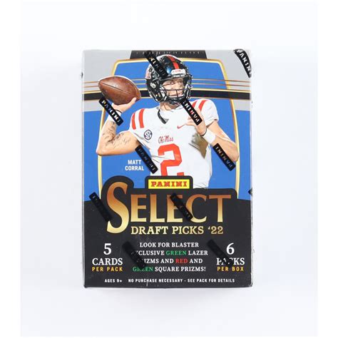 Panini Select Draft Picks Football Blaster Box With Packs