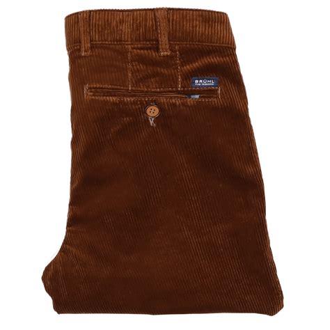 Bruhl Parma B Corduroy Trousers In Tan Coes