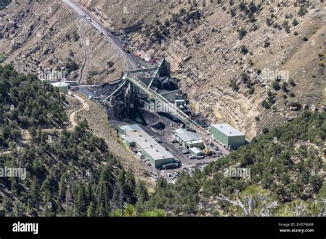 The Sufco Coal Mine Is A Longwall Coal Mine In Salina Canyon Near