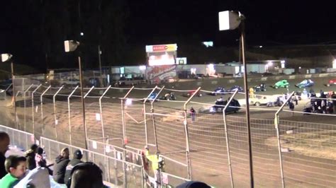 USAC West Coast 360 Sprint Car A Main Event At Santa Maria Speedway 6