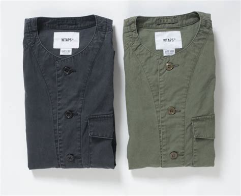 City Ss Wtaps Scout Ls Shirt Cotton Gabadine Yahoo