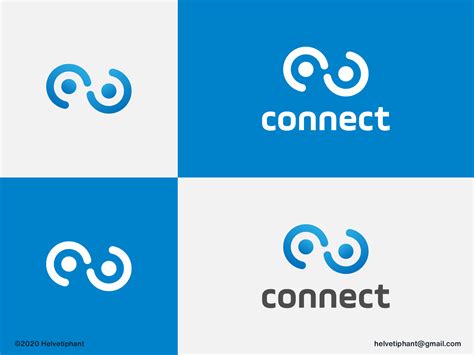 Connect Logo Concept By Helvetiphant™ On Dribbble