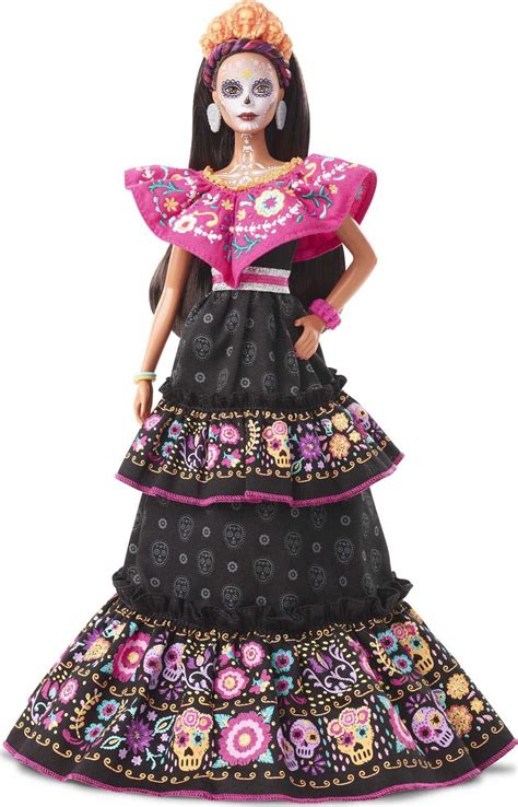 Barbie Signature Dia De Muertos Collectible Doll With Sugar Skull