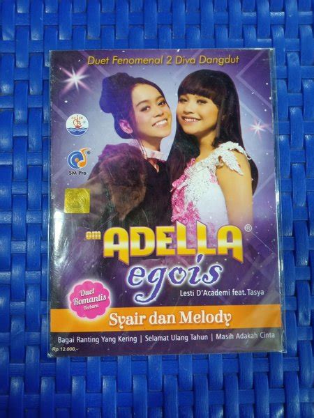 Jual Kaset Vcd Original Karaoke Dangdut Koplo Om Adella Egois Di Lapak