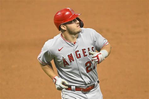 Mike Trout Comes Up Short Of Mlb Record As Home Run Streak Ends At 7