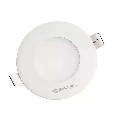 Buy Saara W Dust Proof Energy Saving Round Led Recessed Panel Light