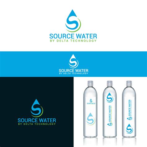 Elegant Playful Water Purification Logo Design For Delta Technology