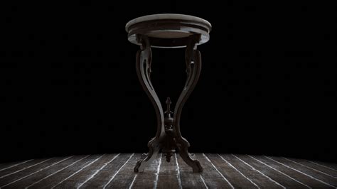 ArtStation - Antique Pedestal Table 001 | Resources