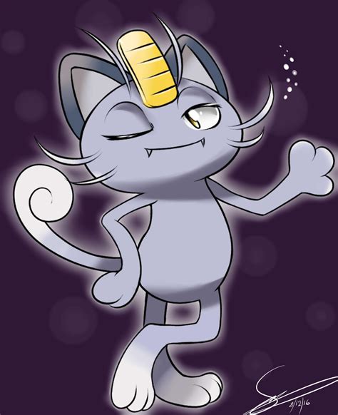 Alolan Meowth by Styber on DeviantArt