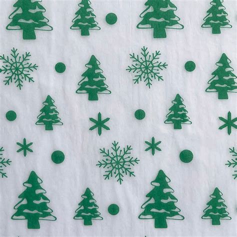 Tissue Paper Christmas Tree with two color options 30'' x 20 '' 500 ...