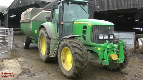 Feeding The Cows With Keenan Plus John Deere Youtube