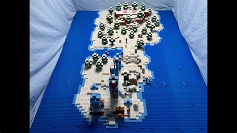 Lego Minecraft Winter World Moc Youtube