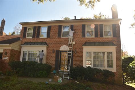 Brick Home Painting Certapro Painters Of Rockville Potomac Md