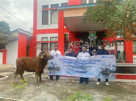 Pelindo Regional 2 Banten Salurkan Hewan Kurban Sambut Idul Adha 1445