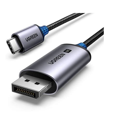 Cabo Usb C Para Displayport Ugreen Cm M Preto