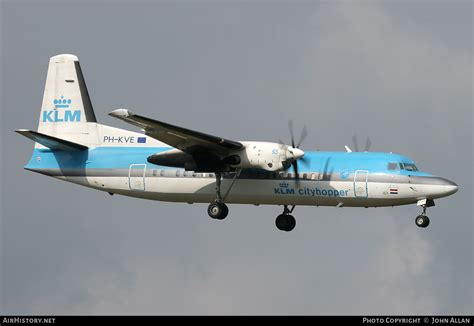 Aircraft Photo Of Ph Kve Fokker Klm Cityhopper Airhistory Net