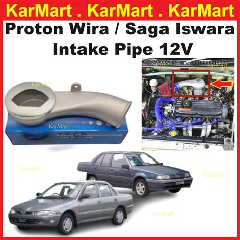 Proton Wira Saga Iswara Air Filter Intake Pipe LMST 12V 8V Sporty