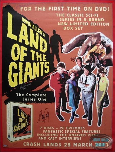 Land Of The Giants Poster For Uk Season One Dvd Release