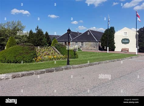 Public Entrance To Glenfiddich Whisky Distillery In Dufftown Speyside