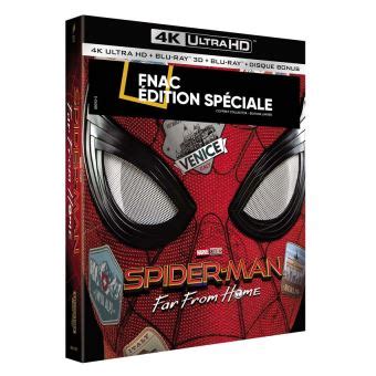 Spider Man Far From Home Coffret Edition Spéciale Fnac Steelbook Blu