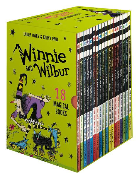 Winnie And Wilbur 18 Magical Fiction Books Collection Box Set By Laura