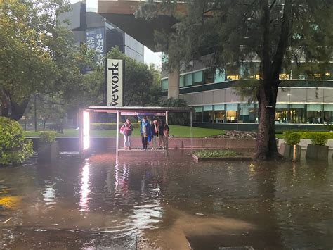 VIDEO Intensa lluvia y granizo invade 8 alcaldías de la CDMX