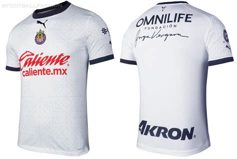 Chivas 202223 Puma Away Jersey Football Fashion