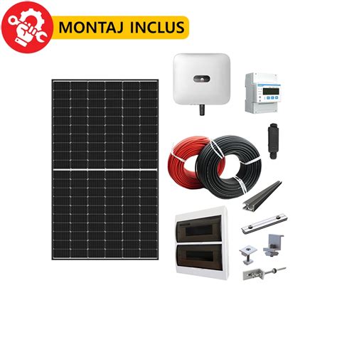 Kit Panouri Fotovoltaice Kw Trifazat Complet Si Cu Montaj Inclus