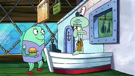 Spongebob Squarepants S2 E20 Squid On Strike Sandy Spongebob And