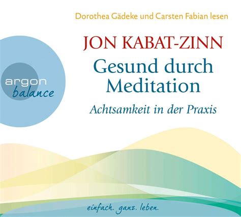 Jon Kabat Zinn Gesund Durch Meditation 2 CDs Jpc