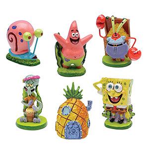 Spongebob Fish Tank Ornaments