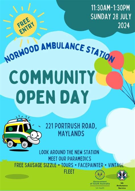 Norwood Ambulance Station Community Open Day Kids In Adelaide