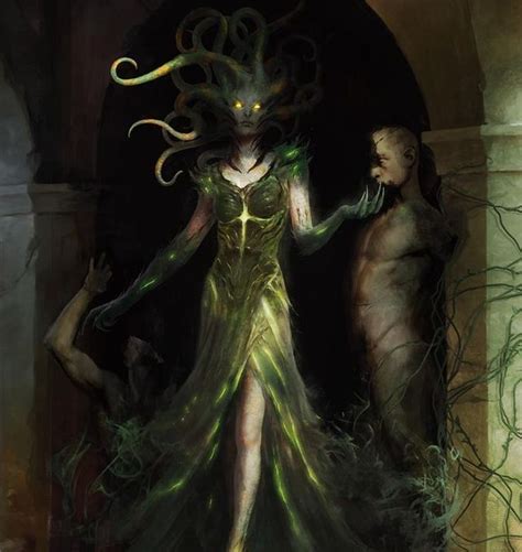 Pin By Brian Emophiliac On Dungeons And Dragons Inspirations Medusa Art Character Art Mtg Art