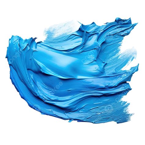 Blue Paint Brush Stroke Isolated Paint Brush Stroke Blue Png