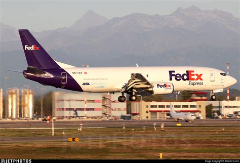 OE IAE Boeing 737 4Q8 SF FedEx ASL Airlines Alberto Cucini