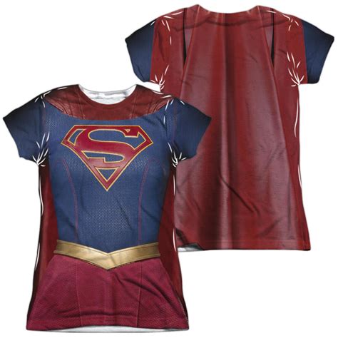 Supergirl T Shirt Fancy Dress Town Superheroes And Halloween Costumes