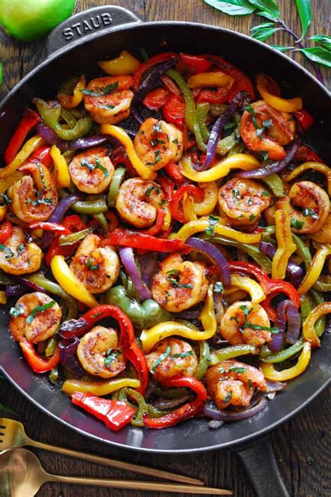 Shrimp Fajitas 30 Minute One Pan Julias Album