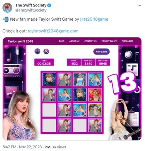 Appreciation from the Swifties Community