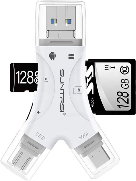 Suntrsi In Micro Sd Card Reader For Iphone Ipad Sd Memory Card