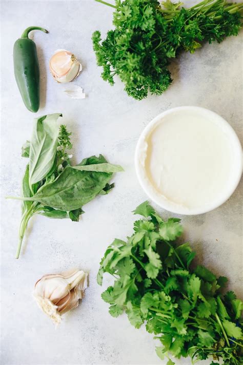 Easiest Green Goddess Dressing Recipe The Healthy Maven