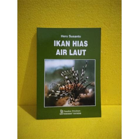 Jual Buku Ikan Hias Air Laut By Heru Susanto Shopee Indonesia