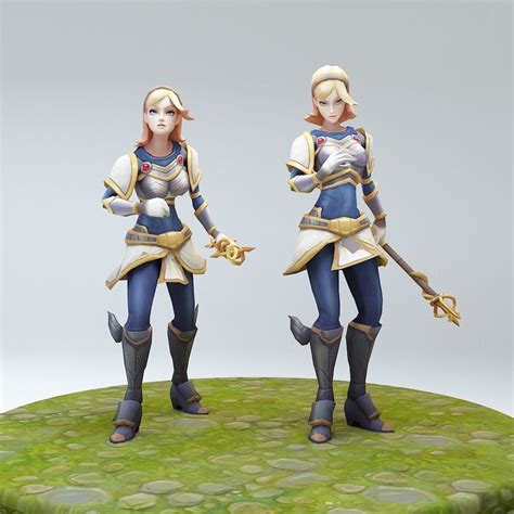 3d Model League Of Legends Lux Cgtrader