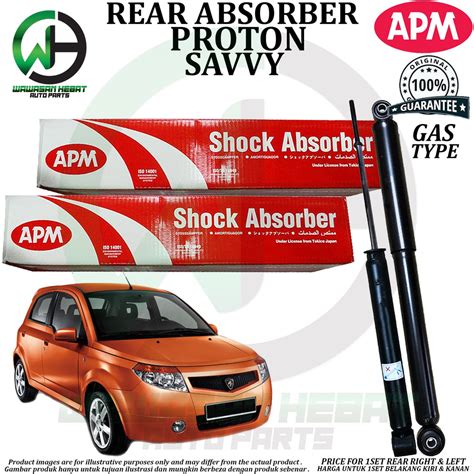 Proton Savvy Rear Gas Shock Absorber APM Original Shopee Malaysia